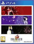 PlayStation 4 game case for 'Final Fantasy VIII Remastered' with character images and branding.