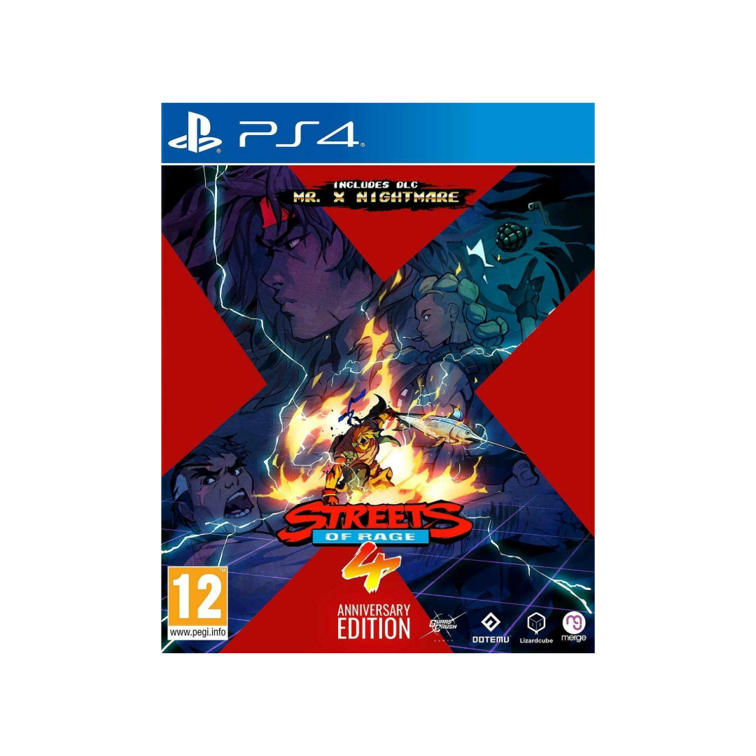 Streets Of Rage 4 - Anniversary Edition- PS4