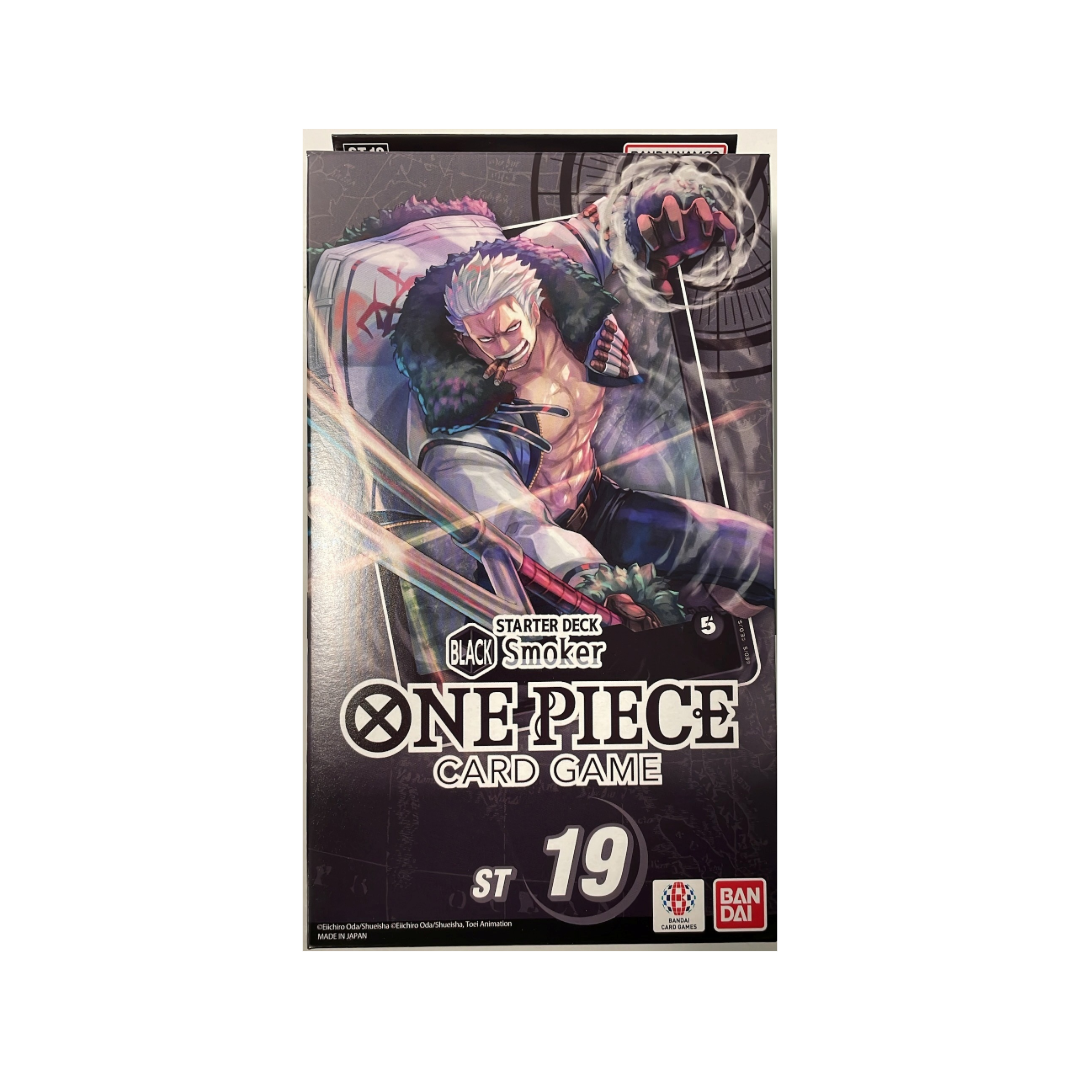 One Piece Card Game Smoker Starter Deck ST-19 Black English **Brand New**