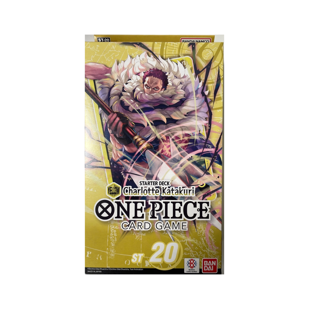 One Piece Card Game Charlotte Katakuri Starter Deck ST-20 Yellow English **Brand New**