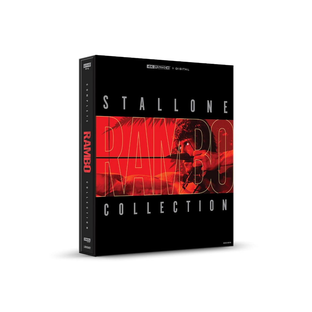 RAMBO COLLECTION 4K UHD BLU-RAY US EXCLUSIVE 6 DISC BOXSET **NEW & SEALED**